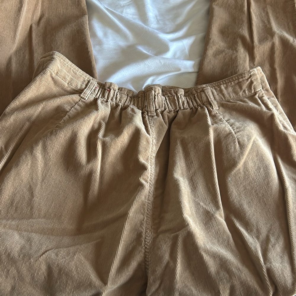 Gloria Vanderbilt Tan Corduroy Pants - 16 - Picture 4 of 4